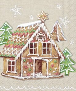 Șervețel - Gingerbread Valley - 33x33 cm
