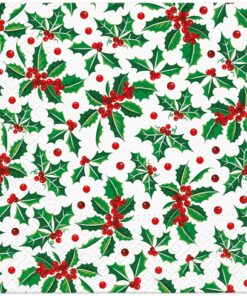 Șervețel - Holly Pattern - 33x33 cm