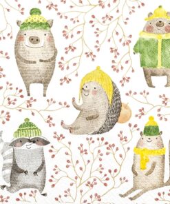 Șervețel - Sweet Buddies - 33x33 cm