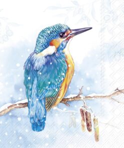 Șervețel - The Kingfisher - 25x25 cm
