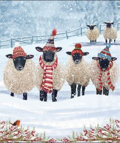 Șervețel - Warm Winter Woolies - 33x33 cm