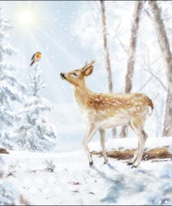 Șervețel – Meeting in Winterworld - 25x25 cm