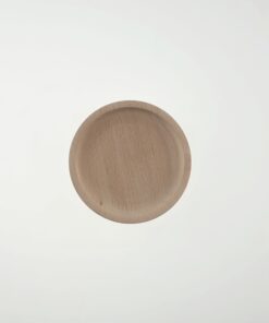 Farfurie lemn - rotundă - 14 cm