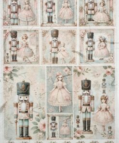 Hârtie de orez - Ballerina & Nutcracker 2 - A4