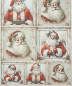Hârtie de orez - Santa Claus - A4