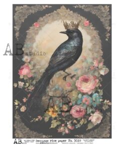 Hârtie de orez - The Black Queen - A4