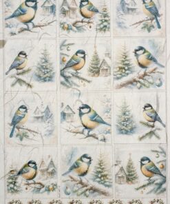 Hârtie de orez - Titmouse - A4