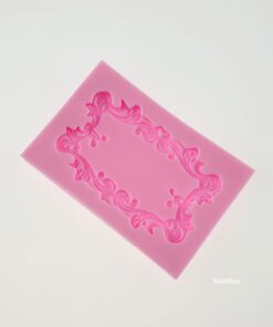 Matriță silicon - Frame - 8,5x5,5 cm