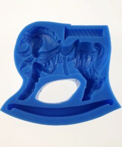 Matriță silicon - Rocking Horse - 9,2x8,3x2 cm
