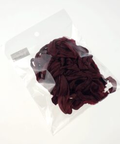 Panglică decorativă – Christmas Burgundy – set 5 buc