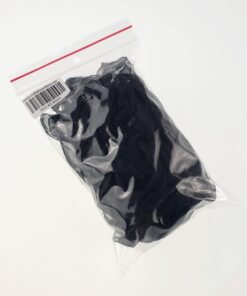 Panglică organza– Black – set 5 buc