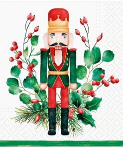 Șervețel - Composition with Nutcracker - 25x25 cm