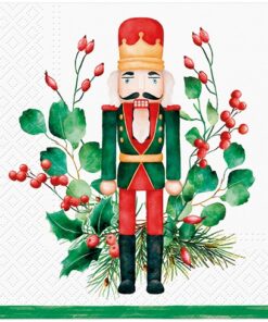 Șervețel - Composition with Nutcracker - 33x33 cm