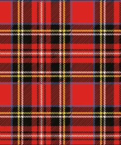 Șervețel - Scottish red - 25x25 cm
