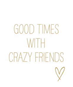 Șervețel – Crazy Friends – 33×33 cm