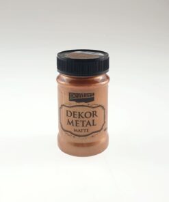 Vopsea metalică - Dekor Paint - Bronze - 100 ml