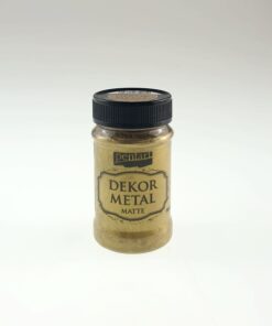 Vopsea metalică - Dekor Paint - Gold - 100 ml