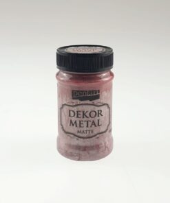 Vopsea metalică - Dekor Paint - Rose Gold - 100 ml