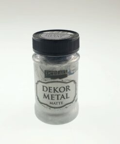 Vopsea metalică - Dekor Paint - Silver - 100 ml