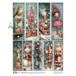 Hârtie de orez - Christmas Story - A4