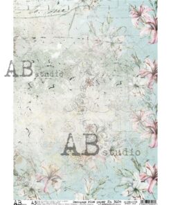 Hârtie de orez - Flowers Mix - A3