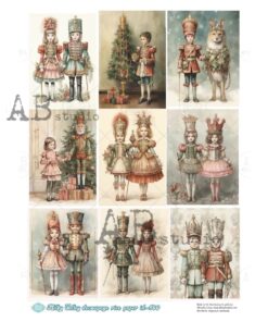 Hârtie de orez - Royal Christmas - A4