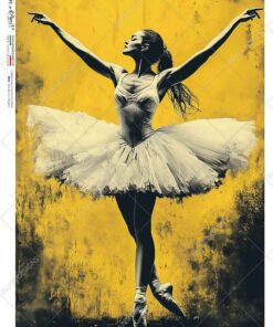 Hârtie de orez – Ballerina – A4