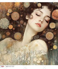 Hârtie de orez – Sleeping Beauty Artwork – A4