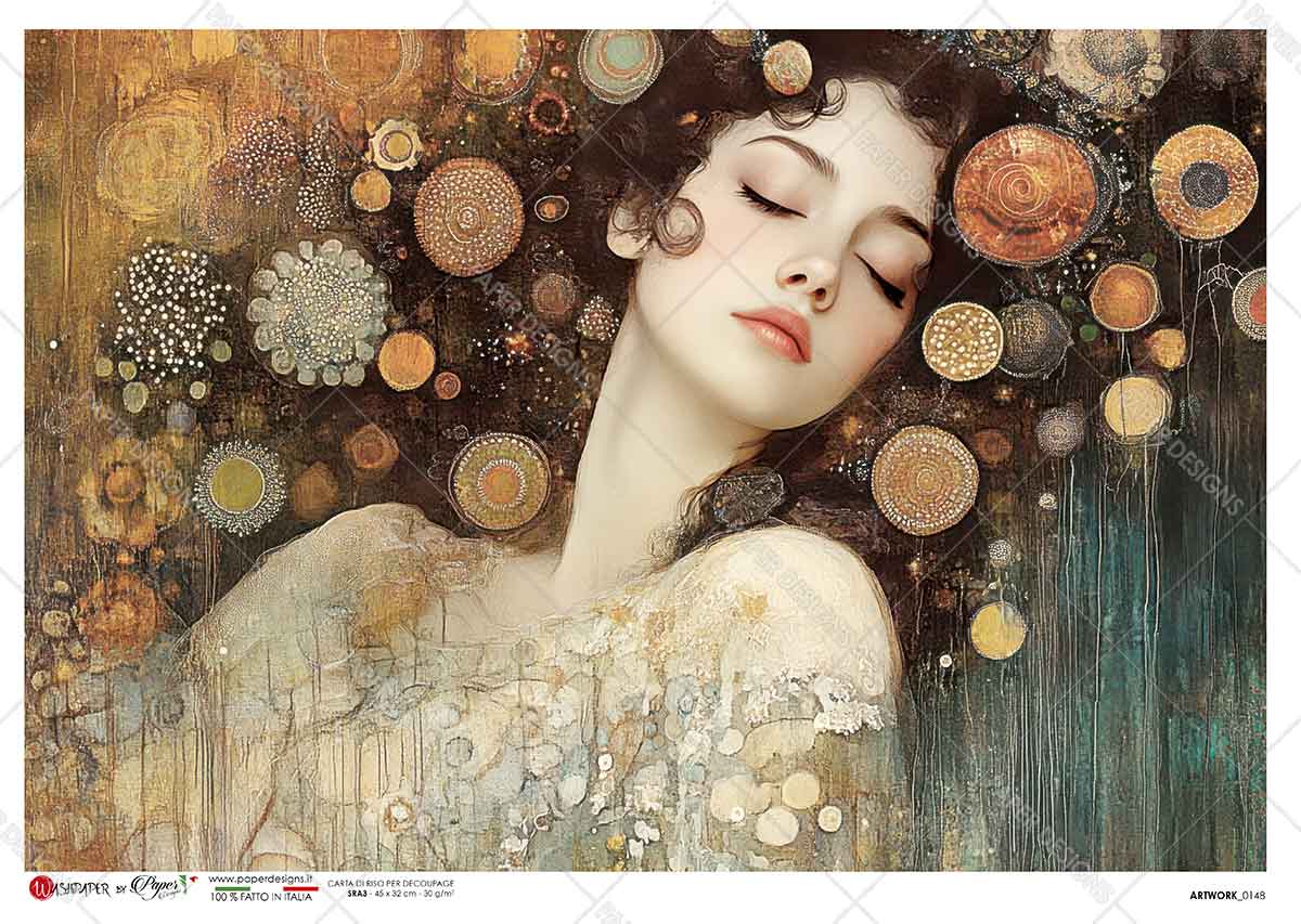 Hârtie de orez – Sleeping Beauty Artwork – A4 1 Hârtie de orez – Sleeping Beauty Artwork – A4