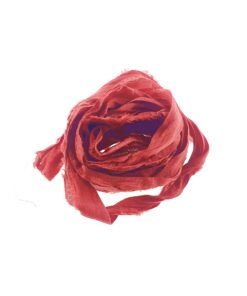Panglică decorativă – Christmas Red – 1,40 m