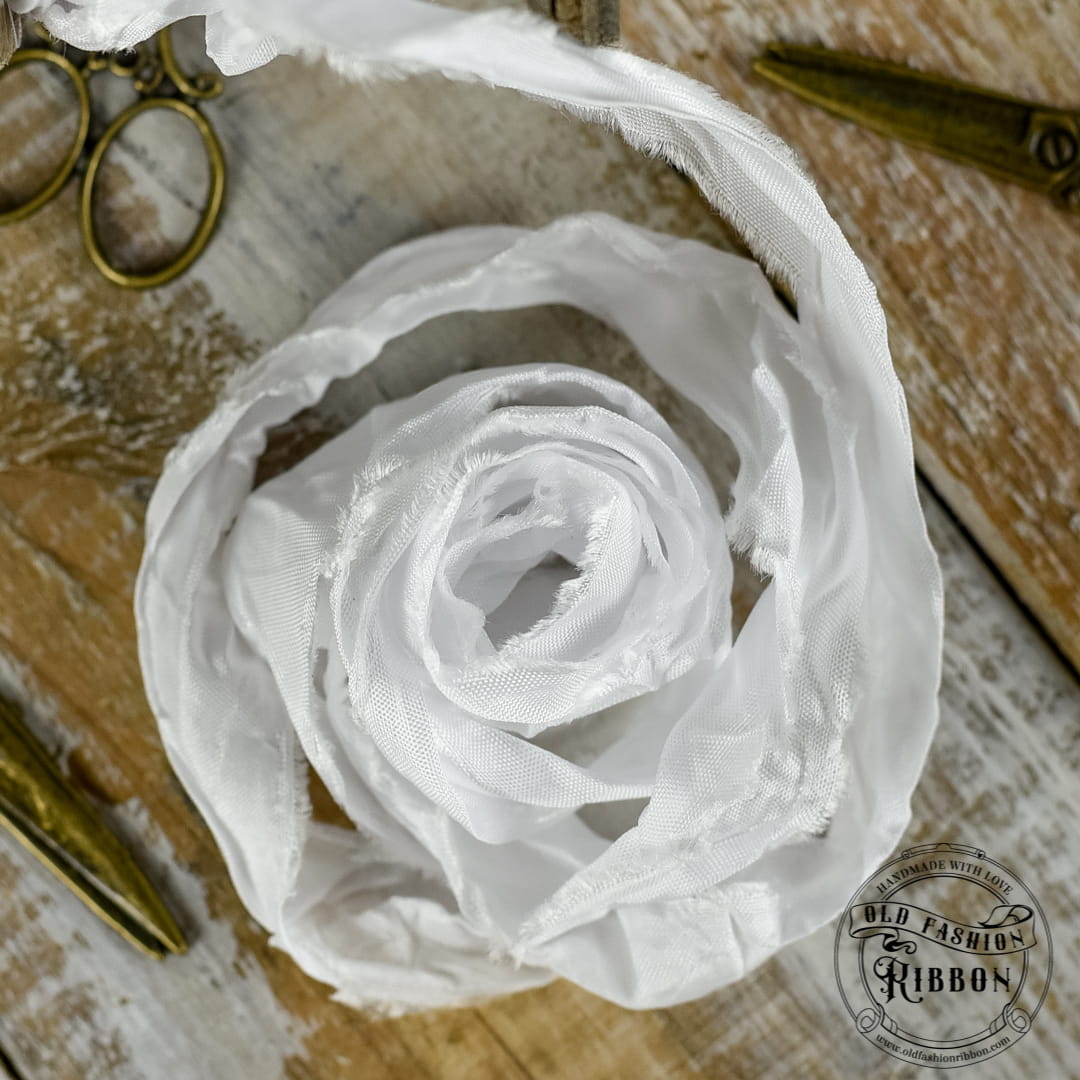 Panglică decorativă – White – set 5 buc 2 Panglică decorativă – White – set 5 buc - imagine 2