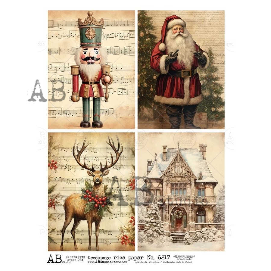 Hârtie de orez - Christmas Story - A4 1 Hârtie de orez - Christmas Story - A4