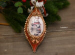 Magia sărbătorilor – Ornament handmade unicat Magia sărbătorilor – Ornament handmade unicat