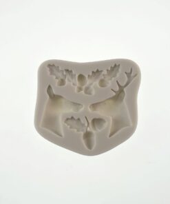 Matriță silicon – Deer Family – 10x10 cm