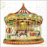Șervețel - Carousel - 33x33 cm