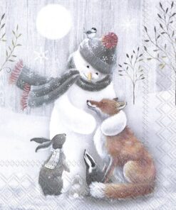 Șervețel - Frosty Hug - 33x33 cm