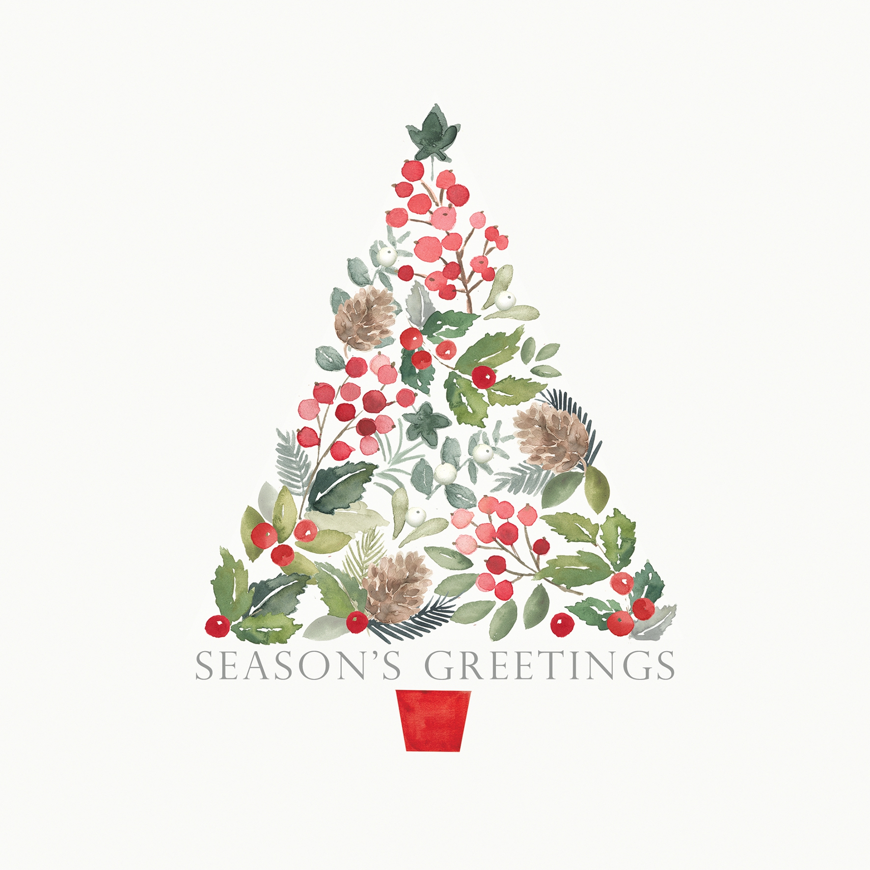 Șervețel - Merry Greetings - 33x33 cm 1 Șervețel - Merry Greetings - 33x33 cm