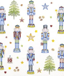 Șervețel - Nutcrackers - 33x33 cm