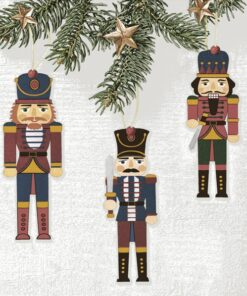 Șervețel - Wooden Nutcrackers - 33x33 cm