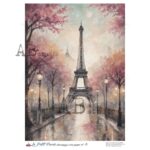 Hârtie de orez - Le Tour Eiffel - A4