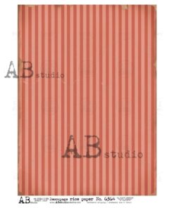 Hârtie de orez - Stripes - A4