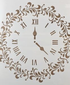 Șablon - Decorative Clock - 30x30 cm