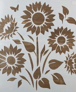 Șablon - Sunflowers - 30x30 cm