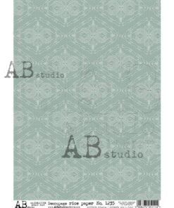 Hârtie de orez - Decorative Wallpaper - A4