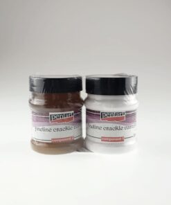 Lac crăpare bicomponent Fineline – Pentart – 230 ml