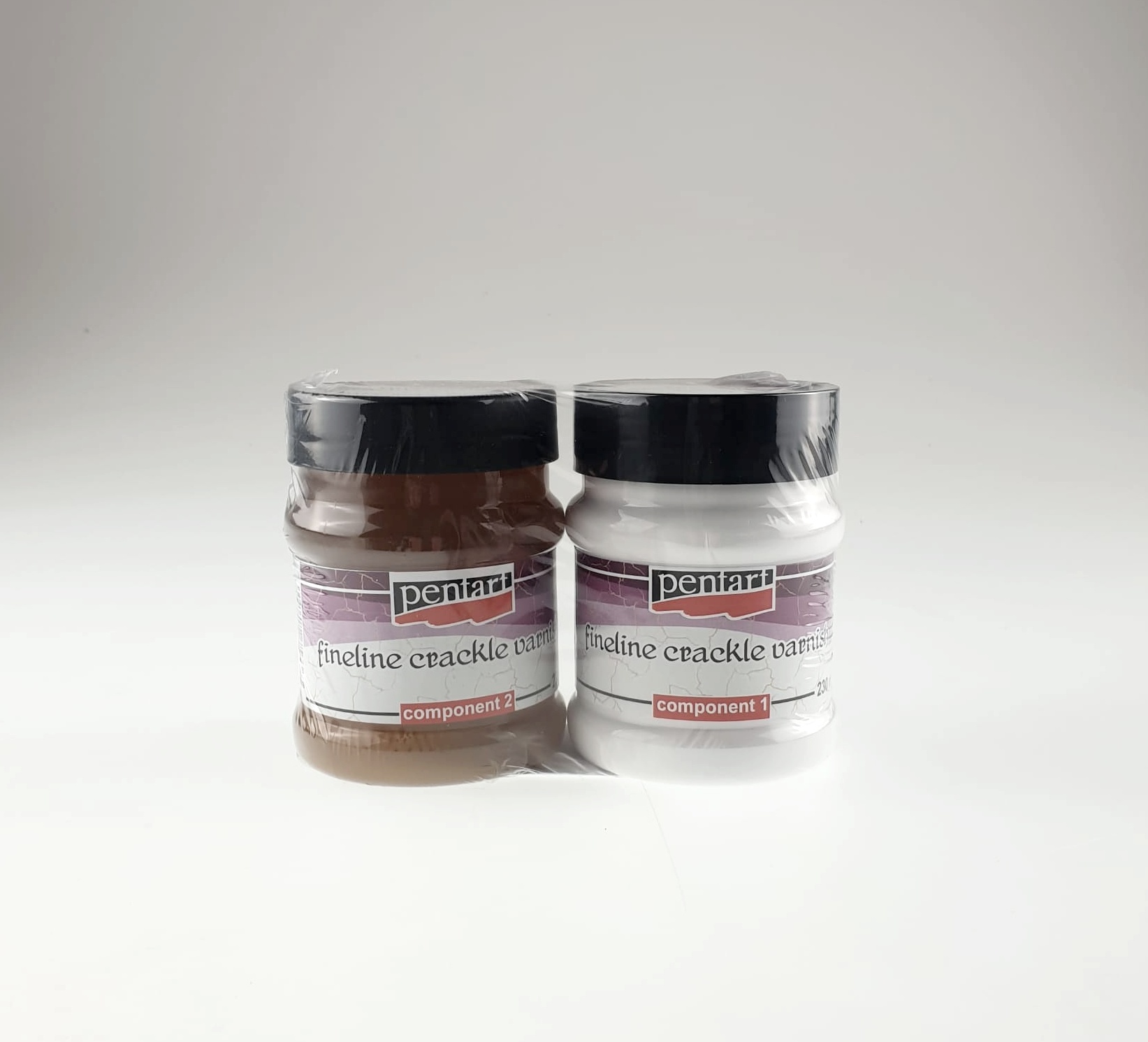 Lac crăpare bicomponent Fineline – Pentart – 230 ml 1 Lac crăpare bicomponent Fineline – Pentart – 230 ml