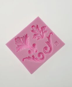 Matriță silicon – Baroque – 9x8x1 cm