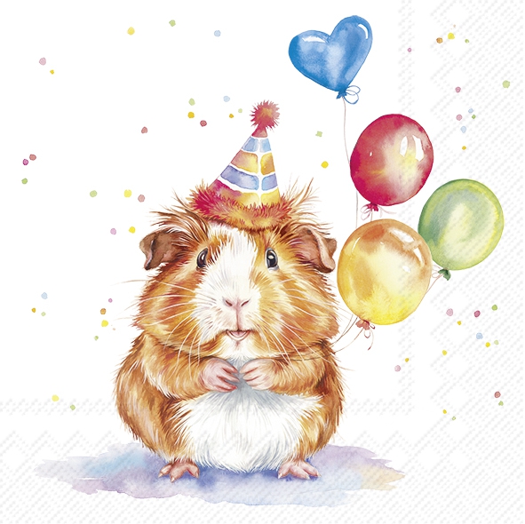 Șervețel - Birthday Kalli - 33x33 cm 1 Șervețel - Birthday Kalli - 33x33 cm