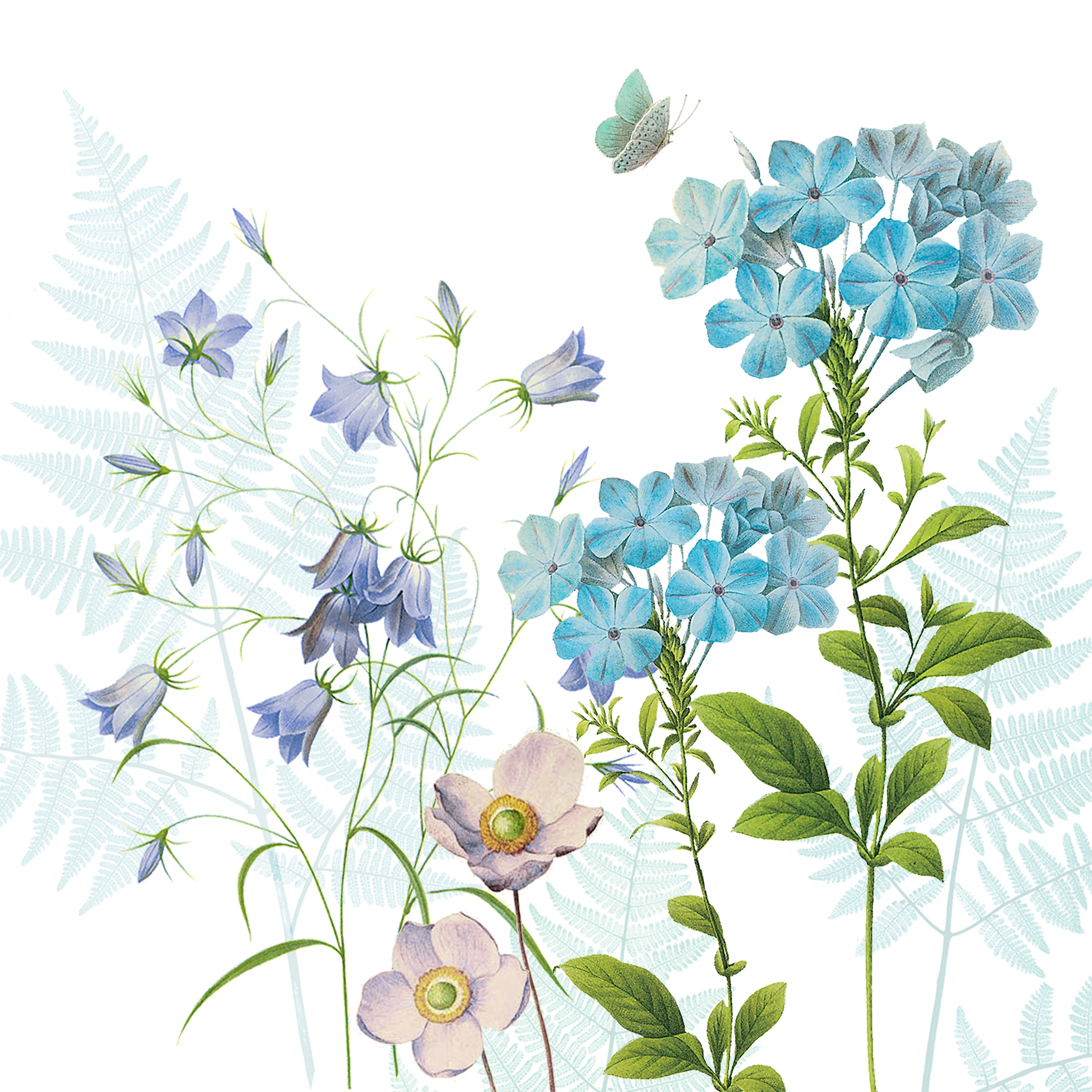 Șervețel - Blue Harmony - 33x33 cm 1 Șervețel - Blue Harmony - 33x33 cm