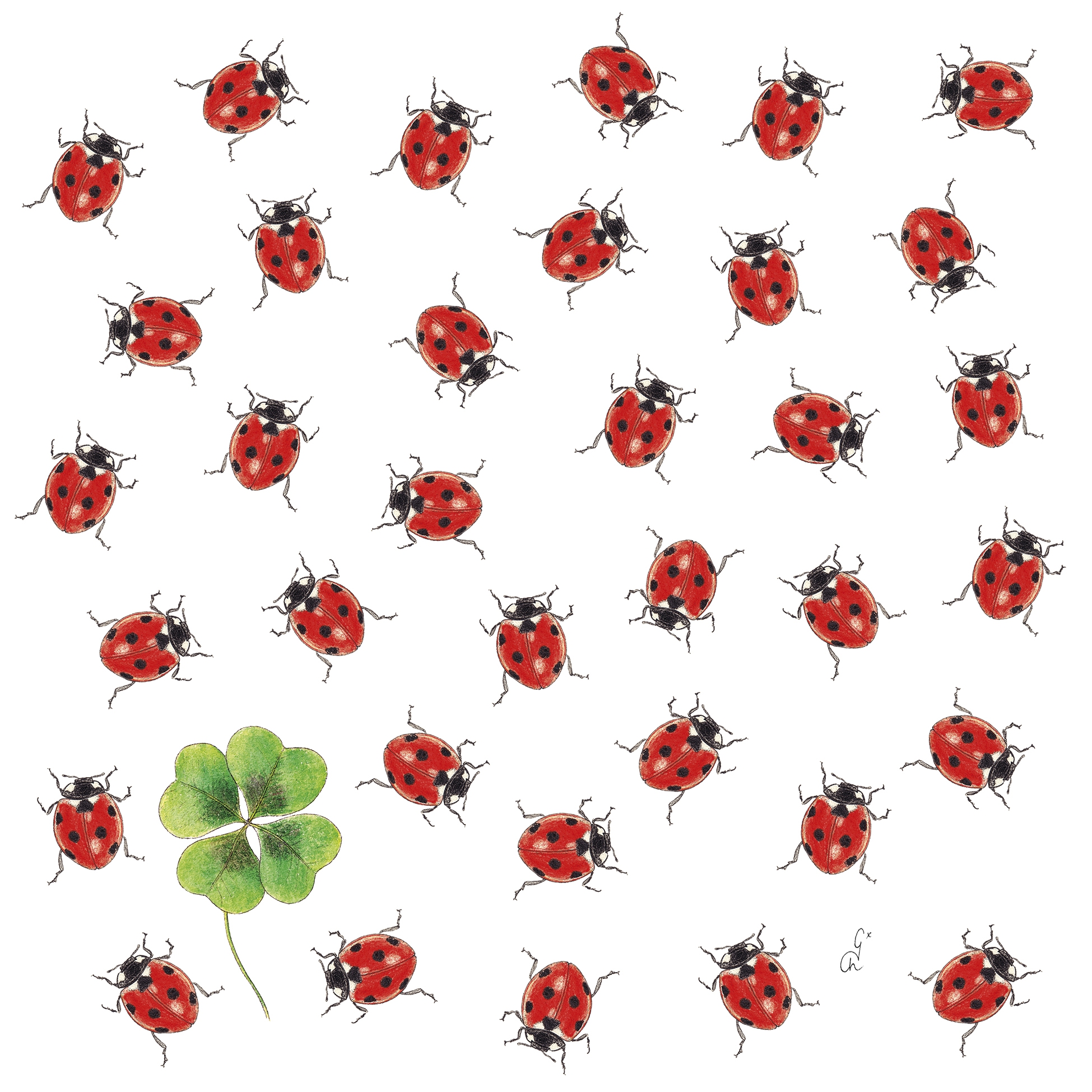 Șervețel - Bugs - 33x33 cm 1 Șervețel - Bugs - 33x33 cm